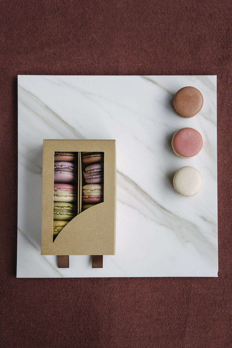 Coffrets macarons