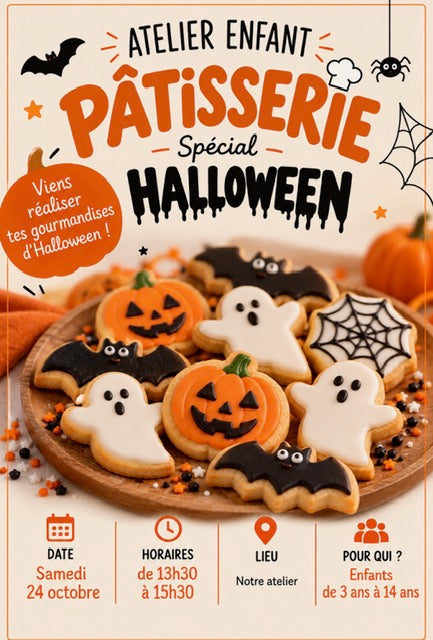 Atelier Enfant spécial Halloween 24.10