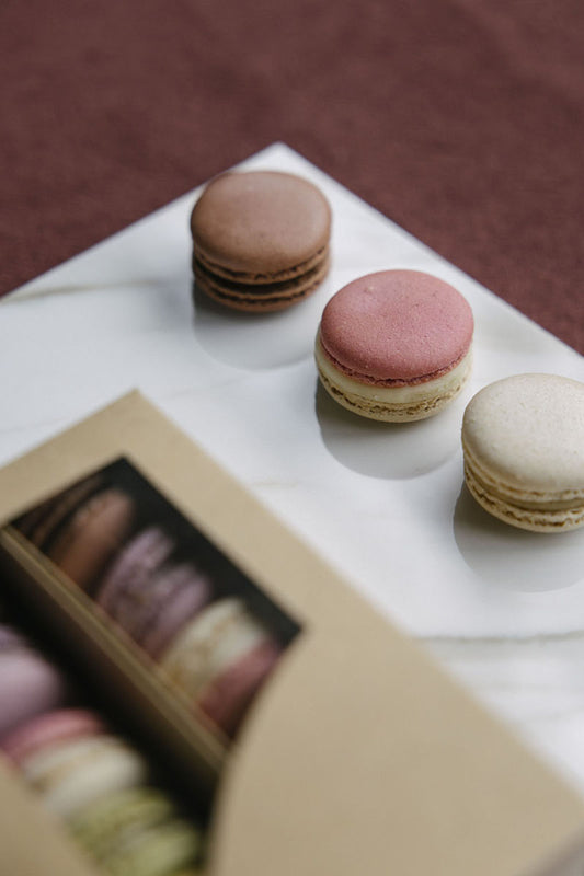 Coffrets macarons
